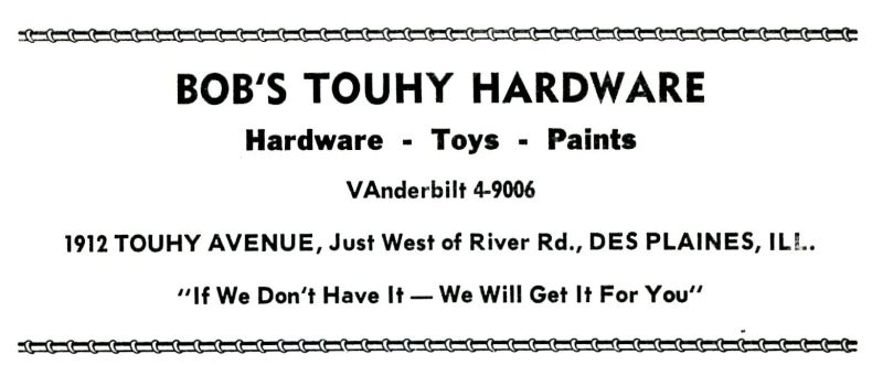 File:Bob's Touhy Hardware 1963.jpg